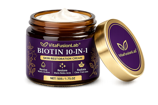 Vitafusionlab® Biotin 10-in-1 Skin Restoration Cream 🍀