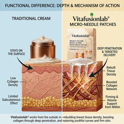 🔥Limited-time 60% sale--Vitafusionlab Targeted Breast Enhancement Advanced Nano-Microneedle Patches